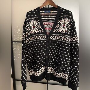 Polo Ralph Lauren Holiday Snowflake Cardigan Sweater
